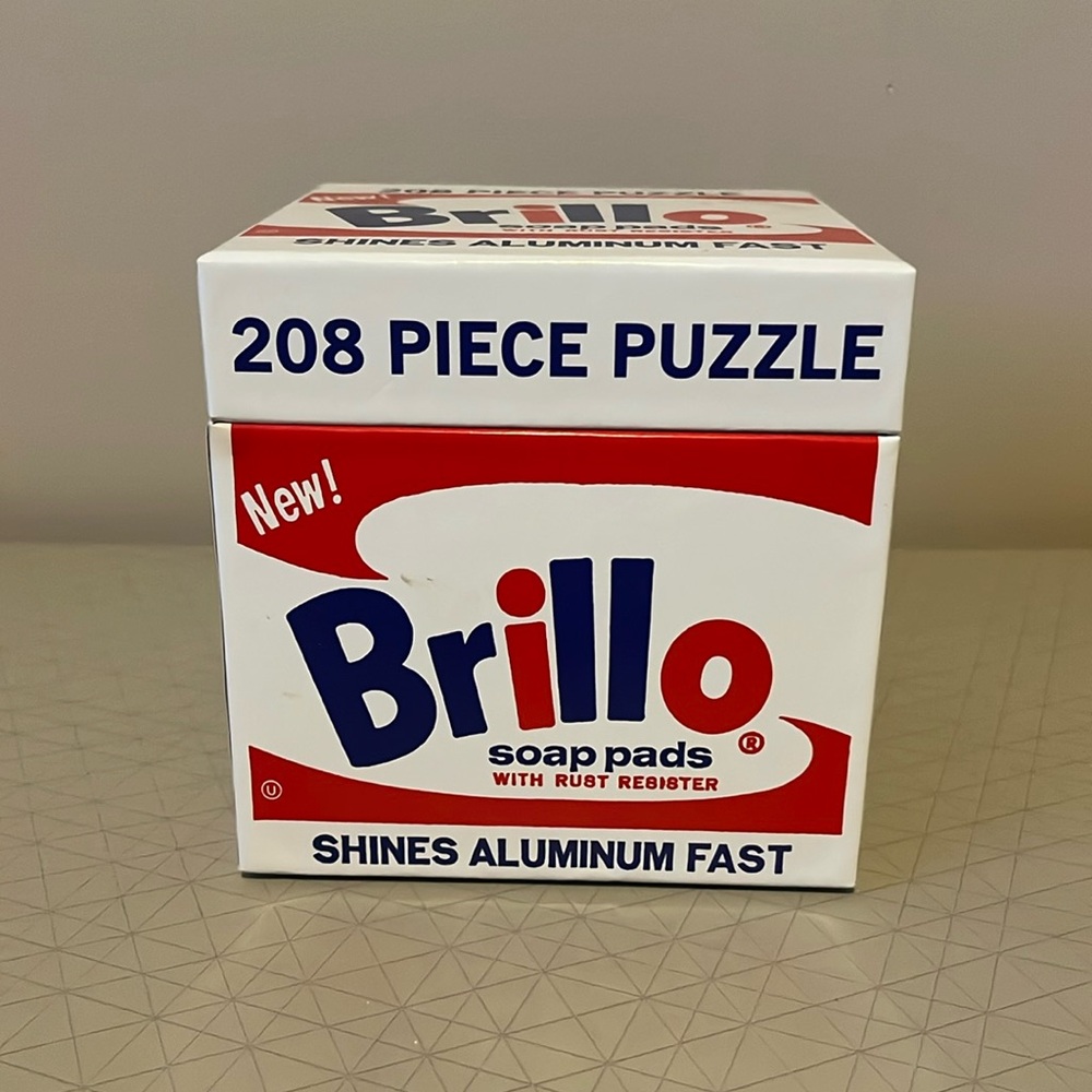Andy Warhol 208 Piece Brillo Puzzle